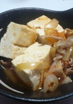 キムチ豆腐-レシピのメイン写真
