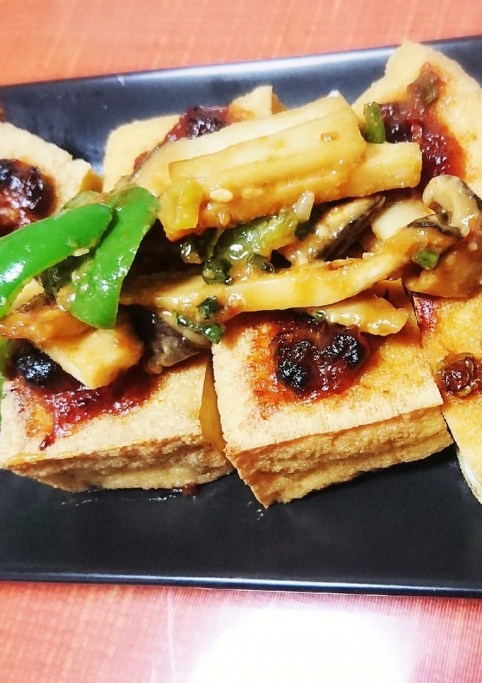 厚揚げかんたんネギ味噌焼き-レシピのメイン写真