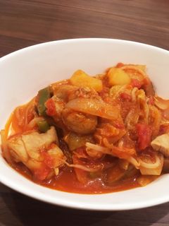鶏肉のトマト煮-レシピのメイン写真