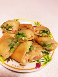 えびと枝豆のチーズ春巻き-レシピのメイン写真