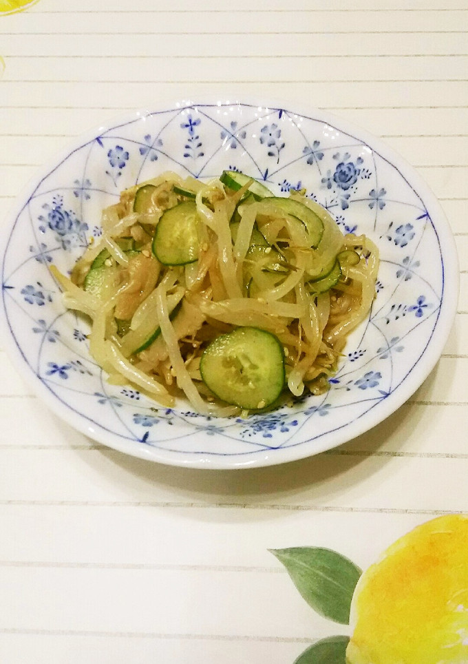 中華風もやしと舞茸和え-レシピのメイン写真