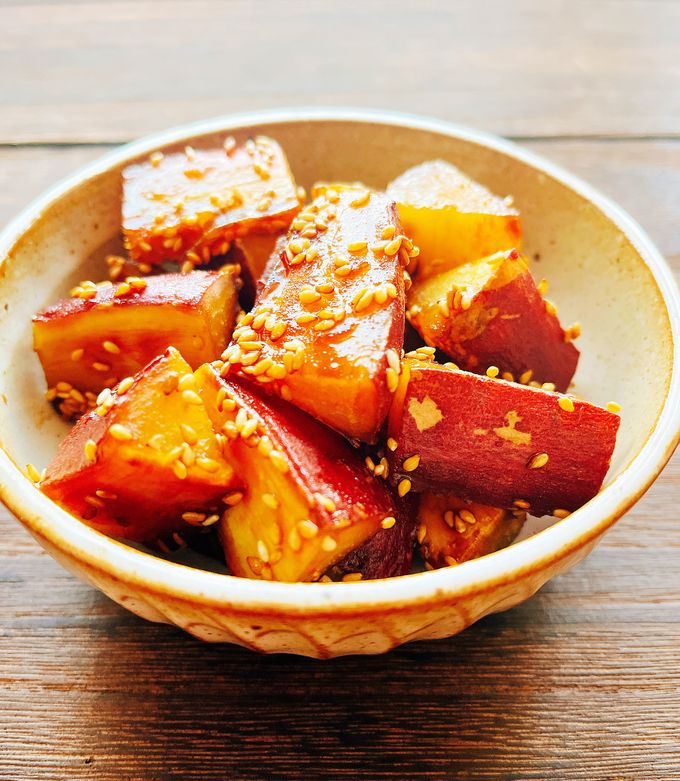 おかずになる！簡単さつまいもの甘辛炒め by 野菜ソムリエmiwa