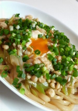 甘辛トロ～っとうどん♪-レシピのメイン写真