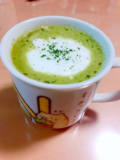 お家で抹茶ラテ-レシピのメイン写真
