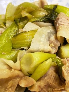 ちんげん菜とにんにく炒め-レシピのメイン写真