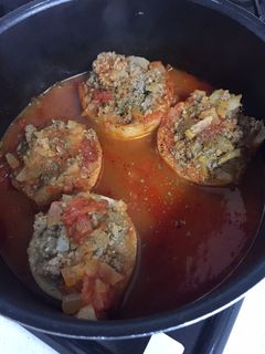 大根のひき肉トマト煮込み!-レシピのメイン写真