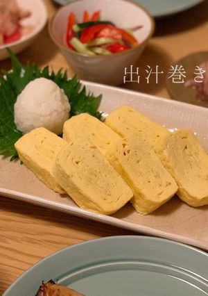 だし巻きたまご-レシピのメイン写真