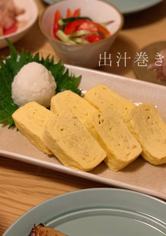 だし巻きたまご-レシピのメイン写真