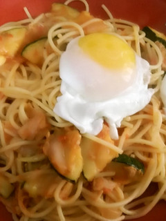生トマトでズッキーニとツナのトマトパスタ-レシピのメイン写真