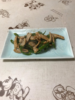 豚肉でチンジャオ!-レシピのメイン写真