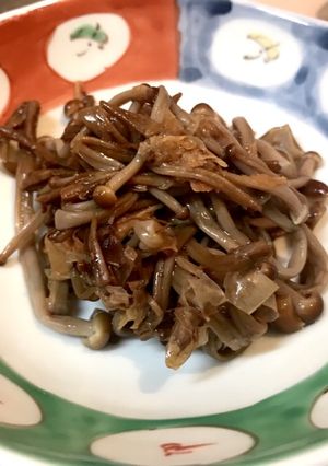 茶えのき（柿の木茸）で簡単すぎる常備菜-レシピのメイン写真