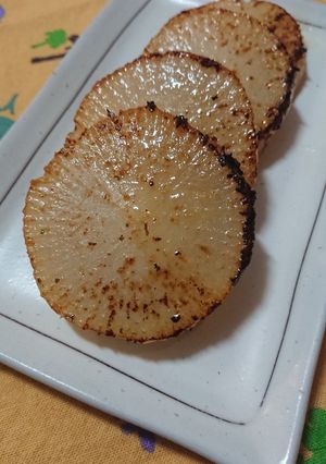 染みうま！バタぽんソースで大根ステーキ-レシピのメイン写真