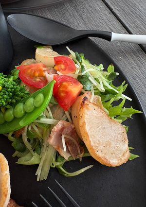 旬を食べる！かぶとカイワレサラダ-レシピのメイン写真