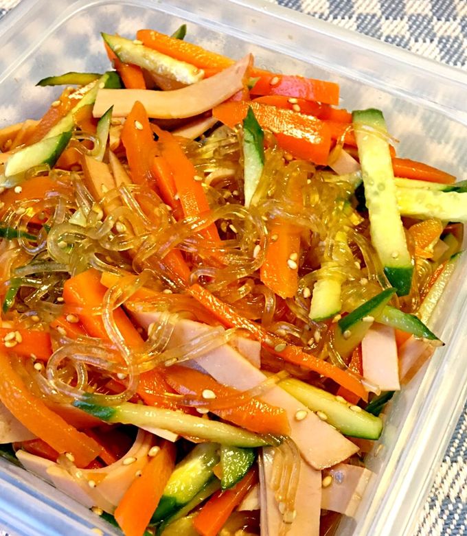 作り置きに！黒酢春雨サラダ＊ by ありさrecipe♡ 【クックパッド