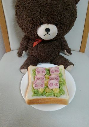 アボカド畑の林檎バター咲くさくぱんだも!-レシピのメイン写真