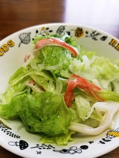 ☆レタスのさっぱりサラダ☆-レシピのメイン写真