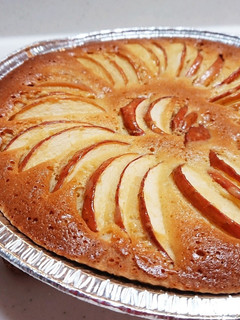 超簡単!りんごのケーキ-レシピのメイン写真