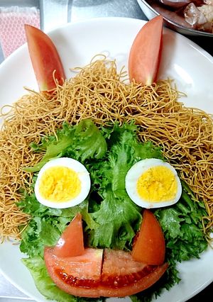 節分！超簡単☆鬼サラダ-レシピのメイン写真