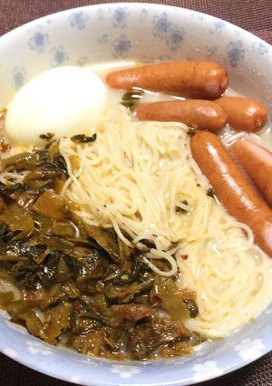 ウィンナー入りラーメン!(^^)!-レシピのメイン写真