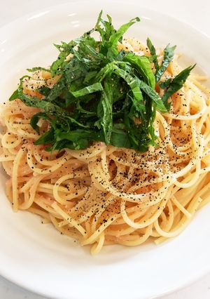 白だしで☆簡単!!和風たらこパスタ-レシピのメイン写真