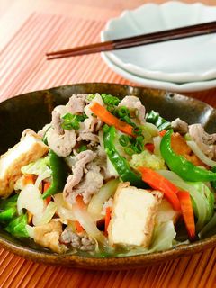 味噌ボトルボリューム満点!みそ肉野菜炒め-レシピのメイン写真