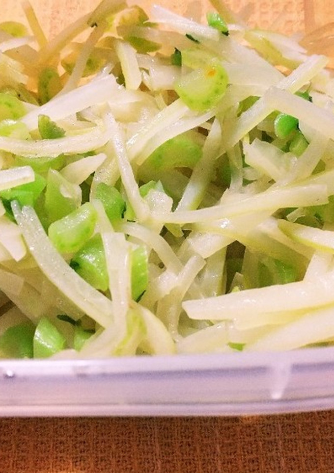 大根の皮のごま油炒め-レシピのメイン写真