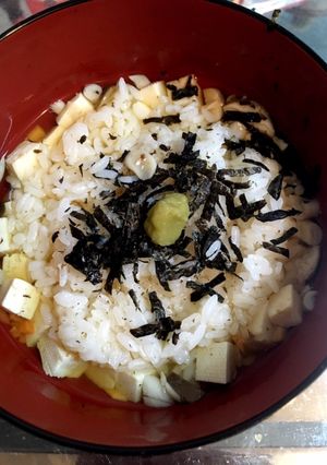 二日酔いに耐えながら、うずめめし-レシピのメイン写真