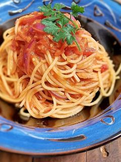 ピリ辛*シーチキンのトマトパスタ-レシピのメイン写真