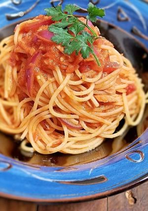 ピリ辛＊シーチキンのトマトパスタ-レシピのメイン写真