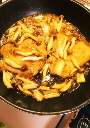 鶏肉とキノコのニンニク醤油焼き☆-レシピのメイン写真