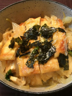 ボリューム満点!お揚げカツ丼-レシピのメイン写真