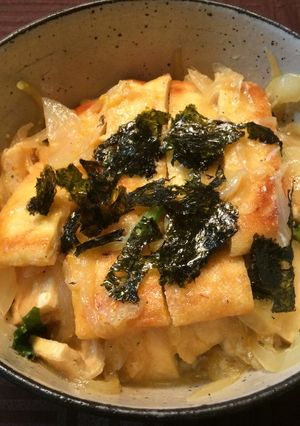ボリューム満点!お揚げカツ丼-レシピのメイン写真
