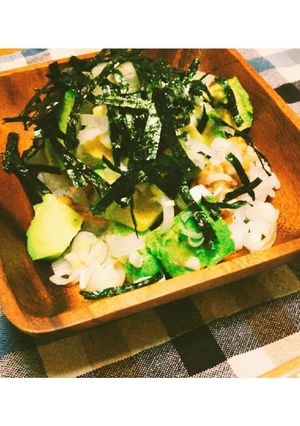 納豆とアボカドの簡単丼♥-レシピのメイン写真