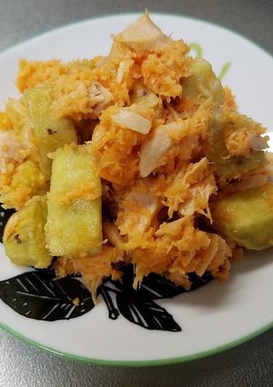 さつまいもとにんじんのツナ和え-レシピのメイン写真