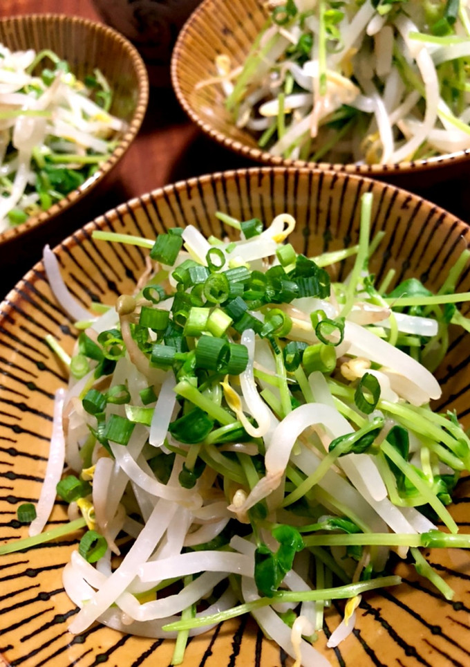 もやしと豆苗の和え物-レシピのメイン写真