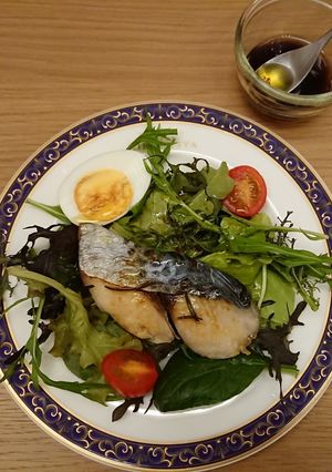 焼き魚のごちそうサラダ☆-レシピのメイン写真