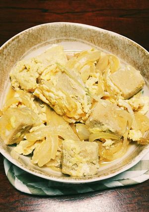 ＊＊高野豆腐の卵とじ＊＊-レシピのメイン写真