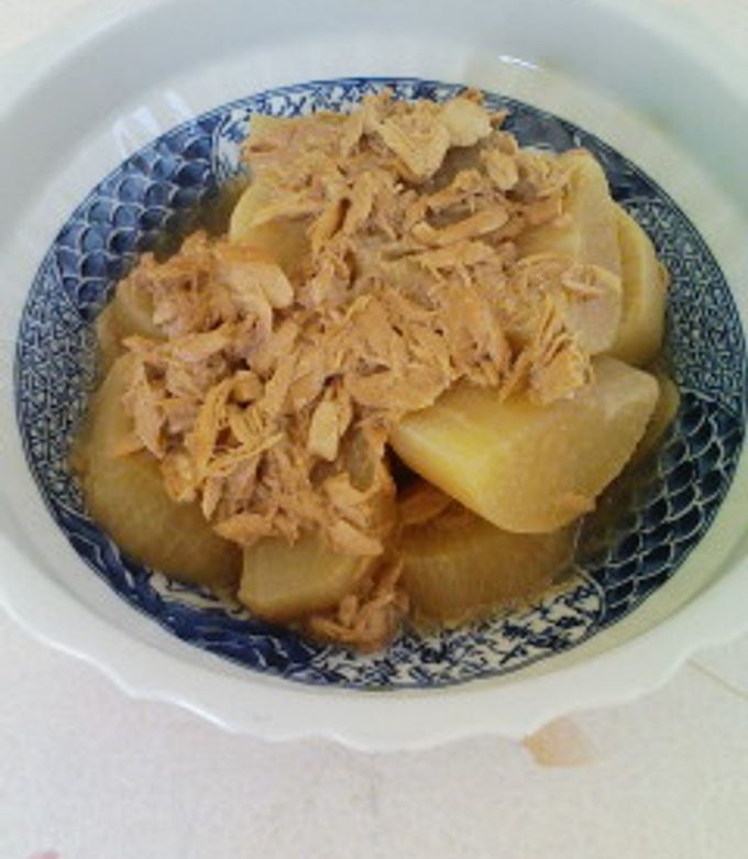 簡単！大根とツナの煮物♪-レシピのメイン写真