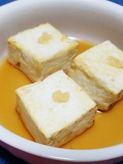 揚げ出し豆腐-レシピのメイン写真