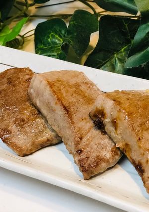 超簡単！美味！マグロのバター焼き-レシピのメイン写真