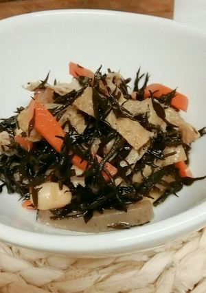芽ひじきの煮物-レシピのメイン写真