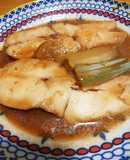 焼肉のたれで♪冷凍カレイの煮付け