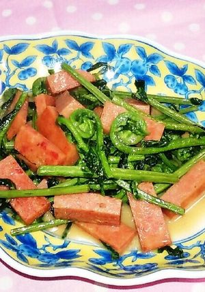 宮古ぜんまいのバター炒め-レシピのメイン写真