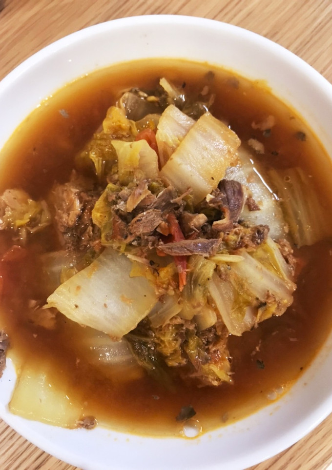 鯖缶と白菜のトマト煮-レシピのメイン写真