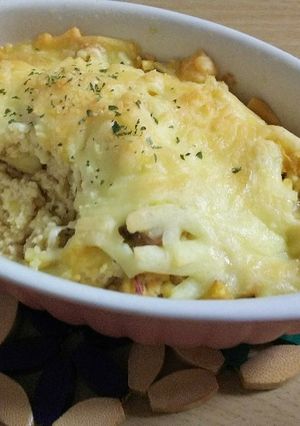 豆腐とさつまいもの和風グラタン-レシピのメイン写真