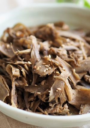 時短&作り置き♪牛肉とゴボウの時雨煮-レシピのメイン写真