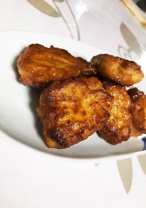 簡単！包丁不要！甘辛お豆腐バーグ-レシピのメイン写真