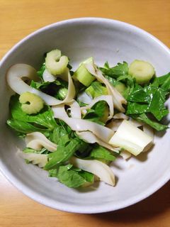 セロリといかくんのポン酢あえ-レシピのメイン写真