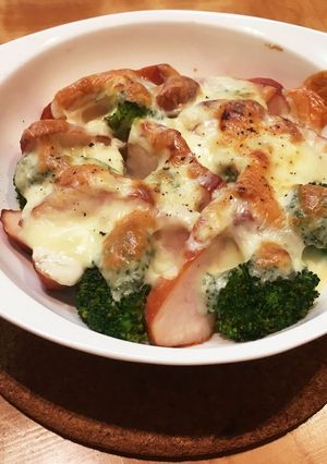 ブロッコリースモークチキンの味噌チーズ焼-レシピのメイン写真