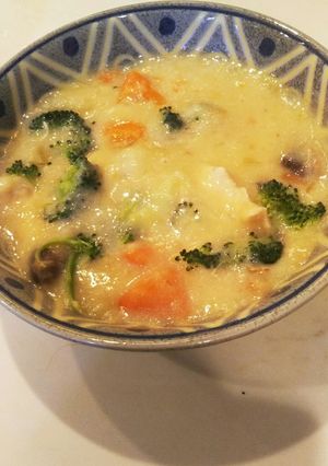 鶏胸肉が柔らかい♪豆乳クリームシチュー-レシピのメイン写真
